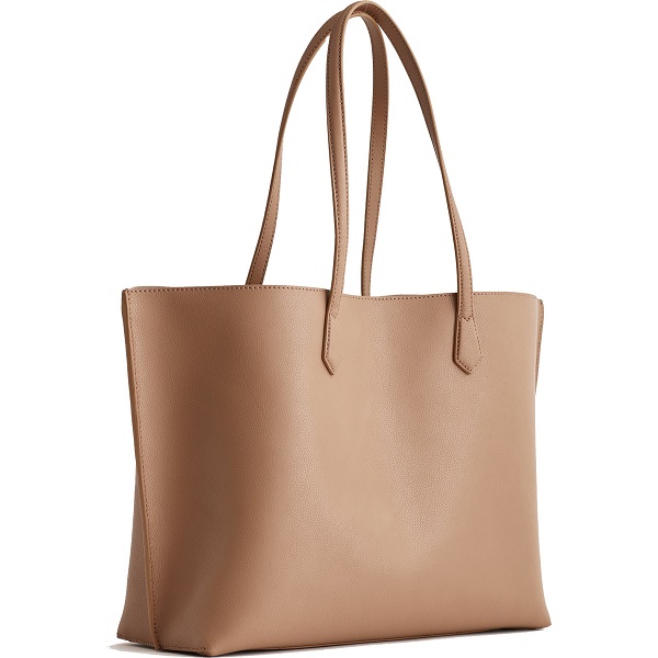 Image 2 of article Elara Italian Leather Triple Compartment Shopper Tote