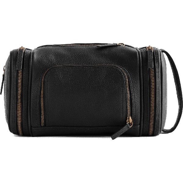 Rufino Nappa Leather Toiletry Bag